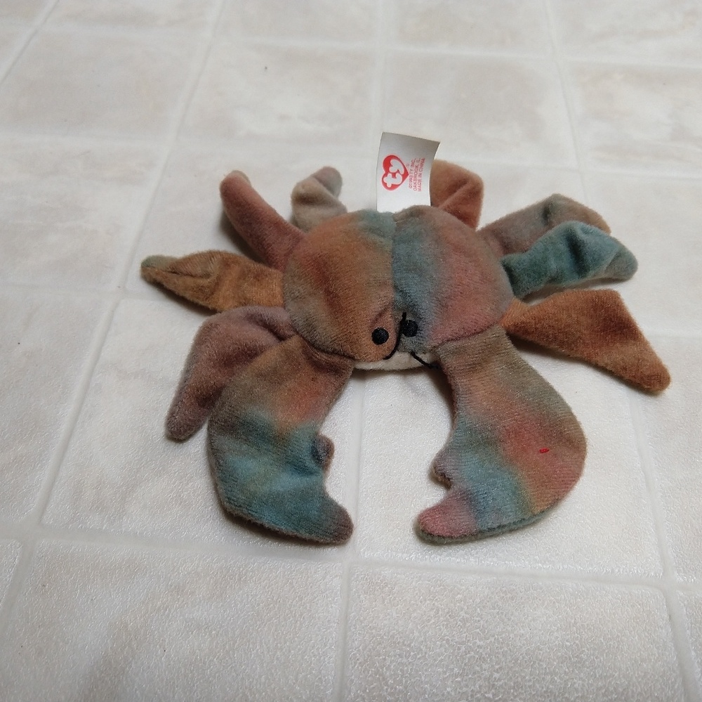 1999 McDonald's Teenie Beanie Baby Claude the Crab